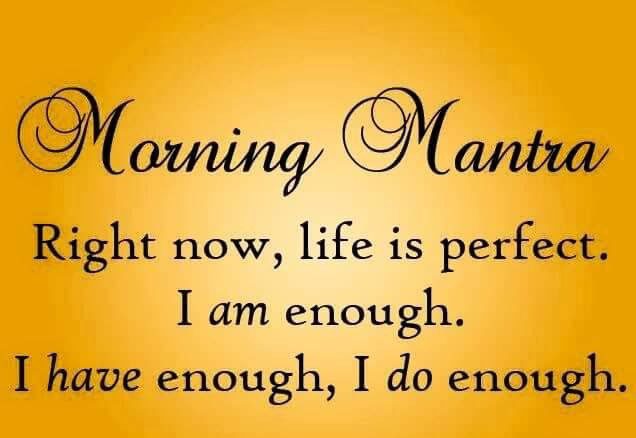 Morning Mantra